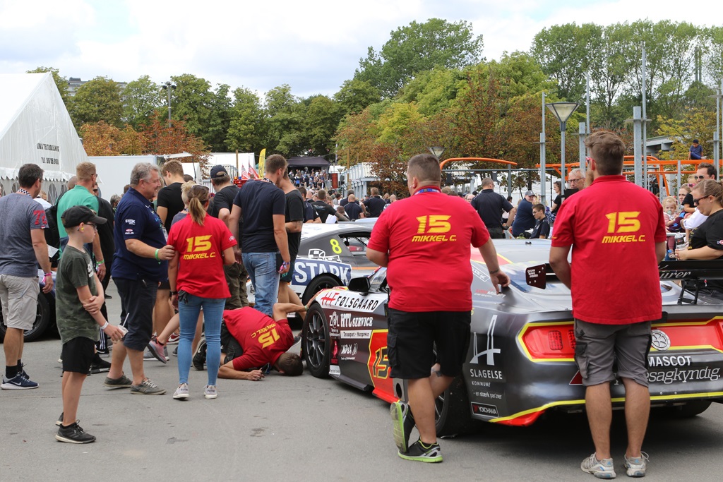 DTC feltet er ved at gøre klar til at komme på banen.
(Foto: Motorsporten.dk)